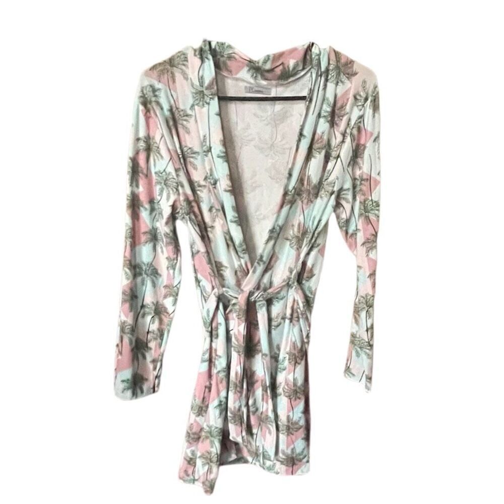 JV Joan Vass size L palm print robe.